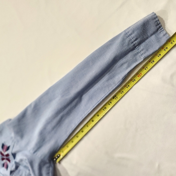 MWG Apparel Corp | Blue Chambray Western Cowboy Shirt - Pro Rodeo Canada - Picture 11 of 15